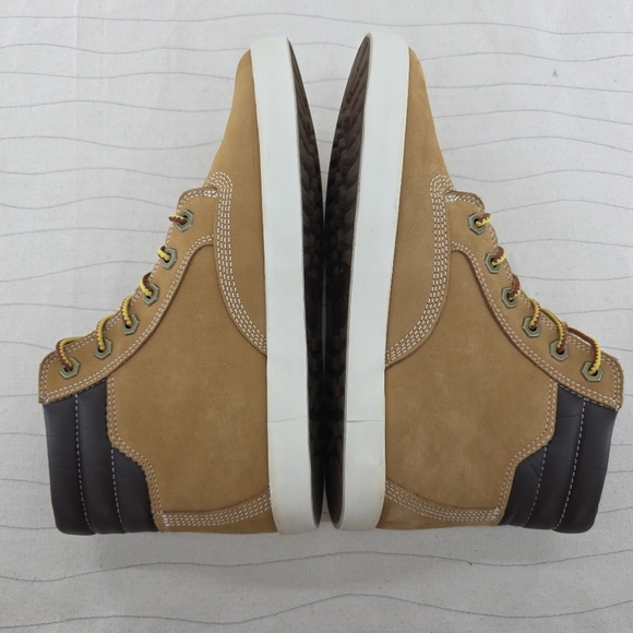 Timberland Womens Dausette Wheat Nubuck Lace Up Sneaker Boots Shoes A1KLZ Size 8 - Picture 8 of 13